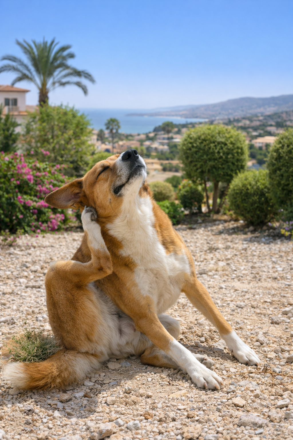 Protecting pets from fleas and ticks in Paphos and Peyia