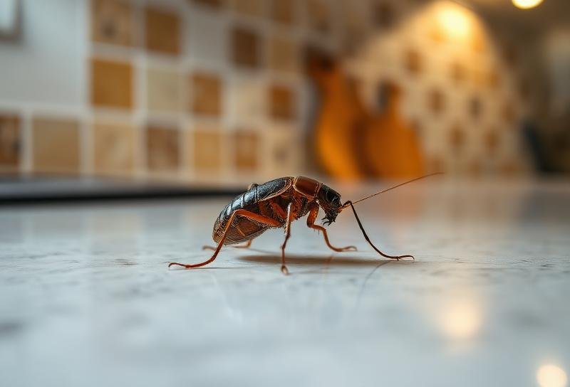 Cockroach prevention in a Cyprus kitchen
